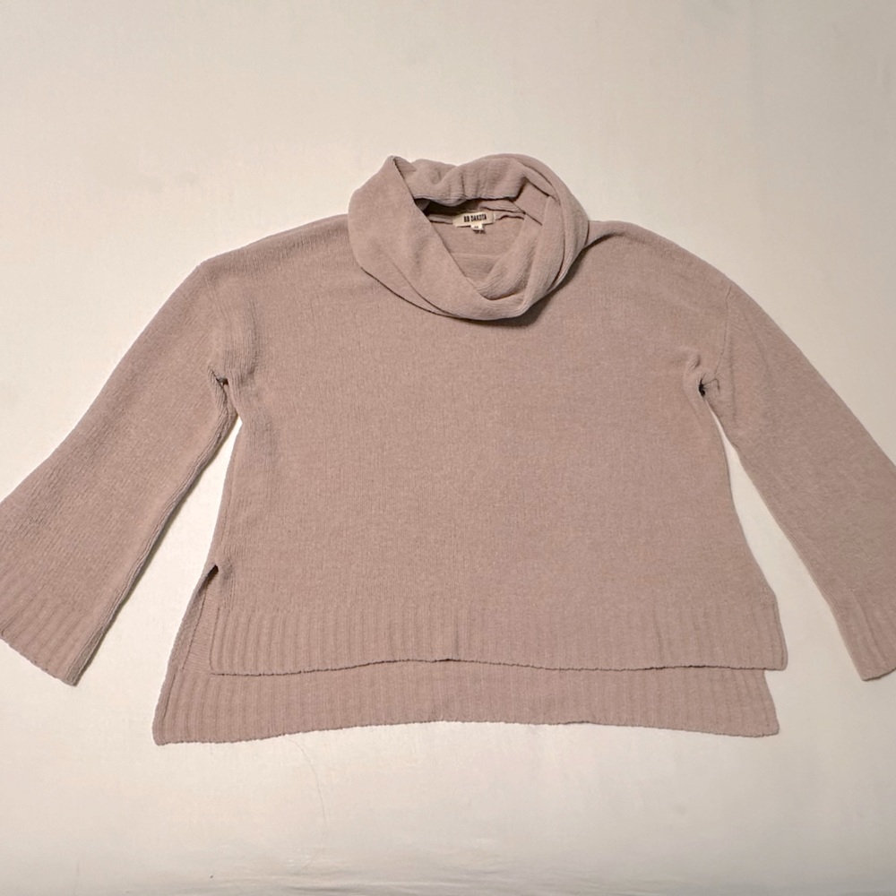 NWOT BB Dakota Marcilly Plush Chenille Slouchy Cowl Neck Sweater - Picture 9 of 15